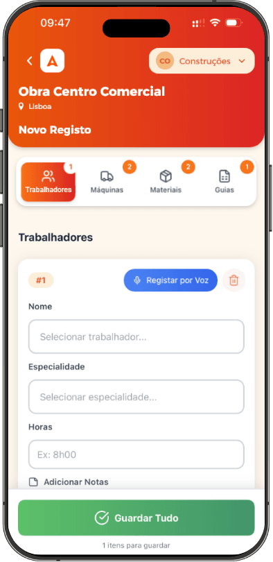 Registo escrito, para todos